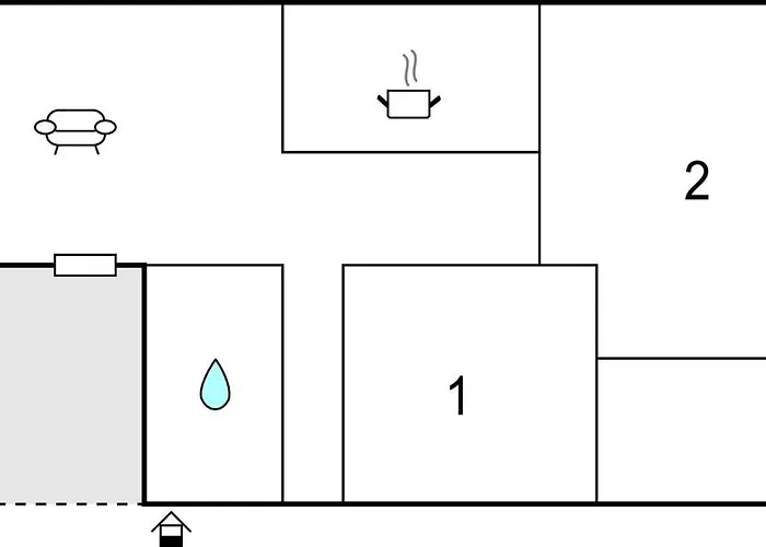 Ferienhaus 2 Bedroom Awesome In *